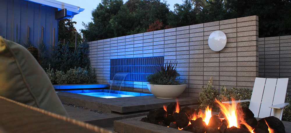 Architectural building and bridge